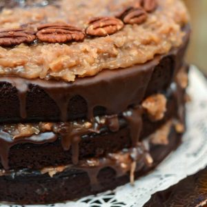 🍴 Design a Menu for Your New Restaurant to Find Out What You Should Have for Dinner German chocolate cake