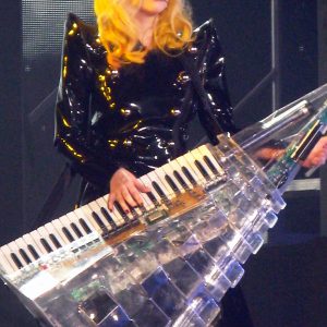 What 1980s Stereotype Are You? Quiz Playing a stand-up keyboard