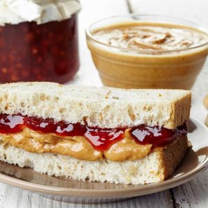 Did You Know I Can Tell How Adventurous You Are Purely by the Assorted International Foods You Choose? Peanut butter and jelly sandwich