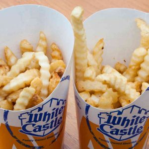 🍔 Plan a Dinner Party With Only Fast Food and We’ll Reveal Your Exact Age Crinkle-cut fries from White Castle