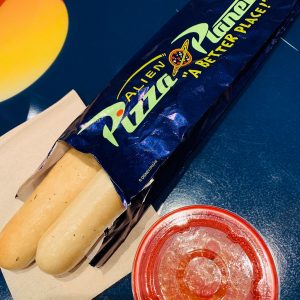 🍕 Eat a Meal at Pizza Planet and We’ll Reveal Which “Toy Story” Character You Are Most Like Breadsticks with dipping sauce