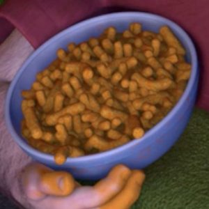 Would You Rather: Disney and Pixar Movie Food Edition Al\'s cheese puffs from Toy Story 2