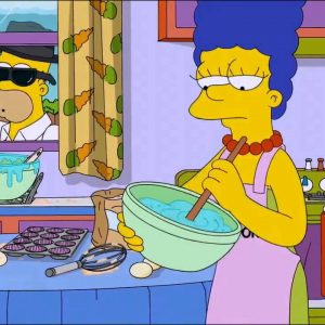 Simpsons Quiz Cook or bake