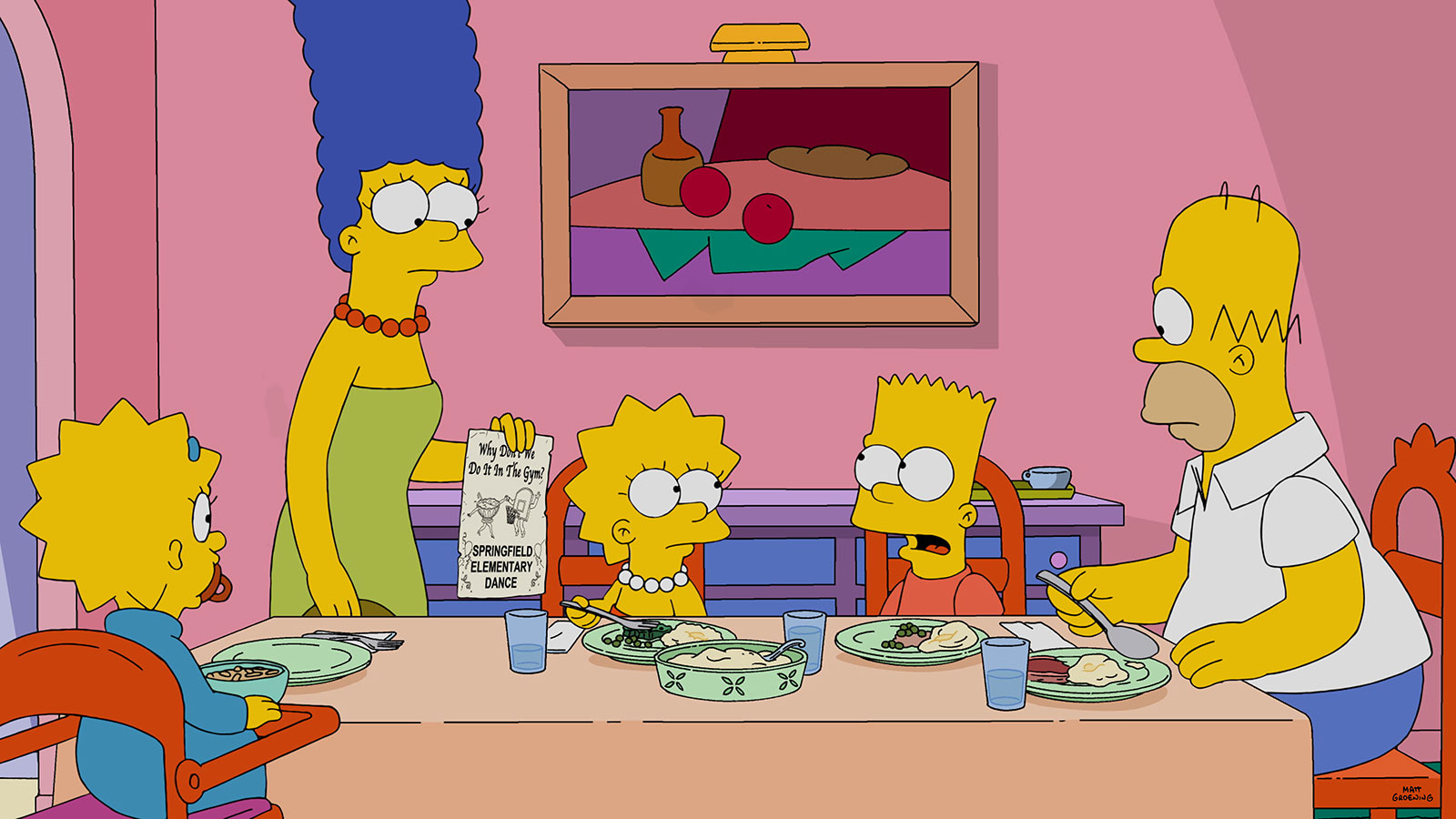 The Simpsons Dinner