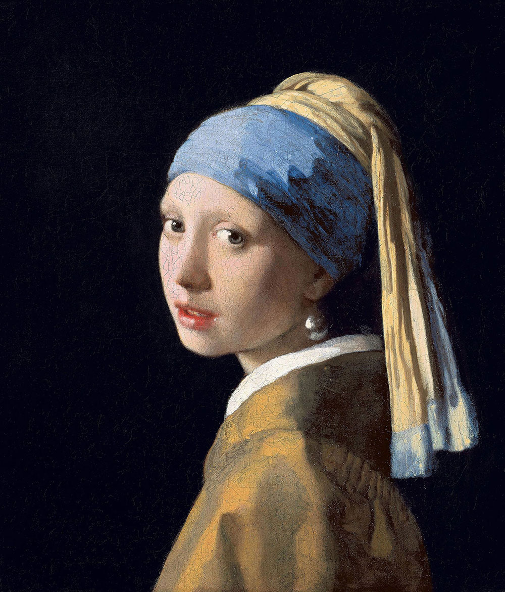 Girl With A Pearl Earring Painting By Johannes Vermeer