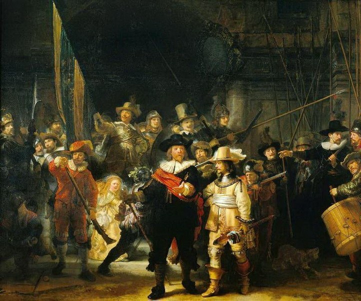 🎨 I’m Pretty Sure You Can’t Match at Least 14/20 of These Famous Paintings to the Artist The Night Watch Painting Painting By Rembrandt