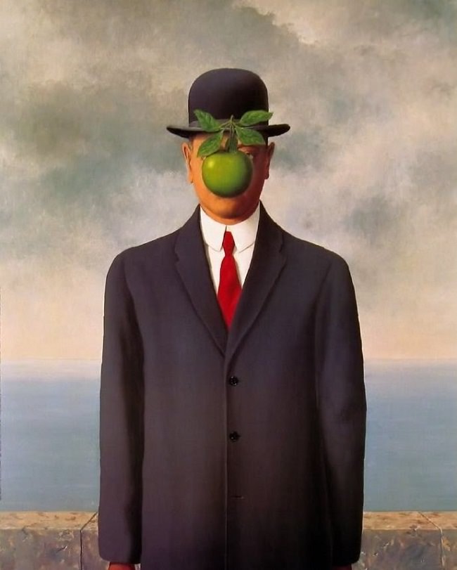 🎨 I’m Pretty Sure You Can’t Match at Least 14/20 of These Famous Paintings to the Artist The Son Of Man Painting By René Magritte