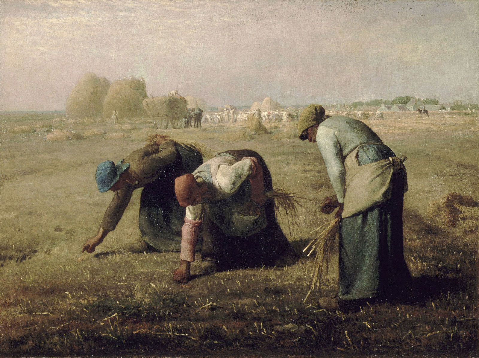 I'm Sure You Can't Match 14 of Paintings to the Artist Quiz The Gleaners Painting By Jean François Millet