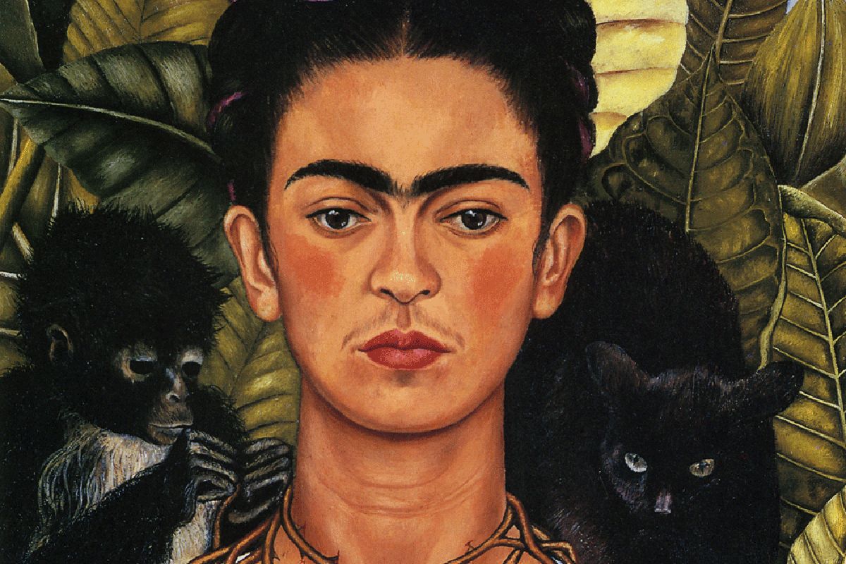 Can You *Actually* Crush This Mixed Knowledge Quiz on Your First Try? Self Portrait With Thorn Necklace And Hummingbird Painting By Frida Kahlo
