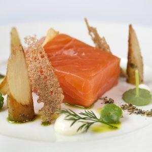 Eat A Fancy Meal & We'll Tell You How Grown-Up You Are Quiz Loch Duart confit of salmon