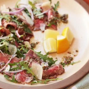 Eat A Fancy Meal & We'll Tell You How Grown-Up You Are Quiz Steak carpaccio salad