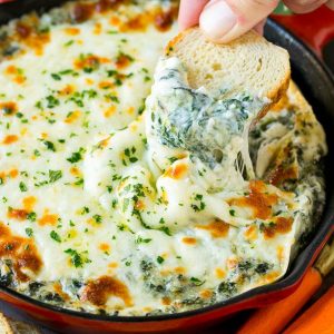 🍴 Design a Menu for Your New Restaurant to Find Out What You Should Have for Dinner Spinach dip