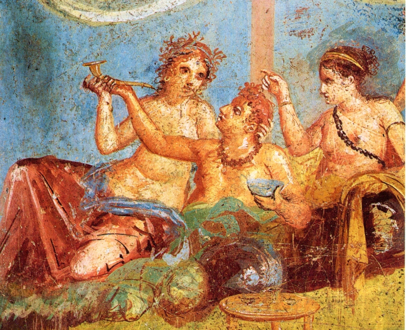 Spend a Day in the Roman Empire and We’ll Tell You If You Can Survive It Roman Banquet Fresco
