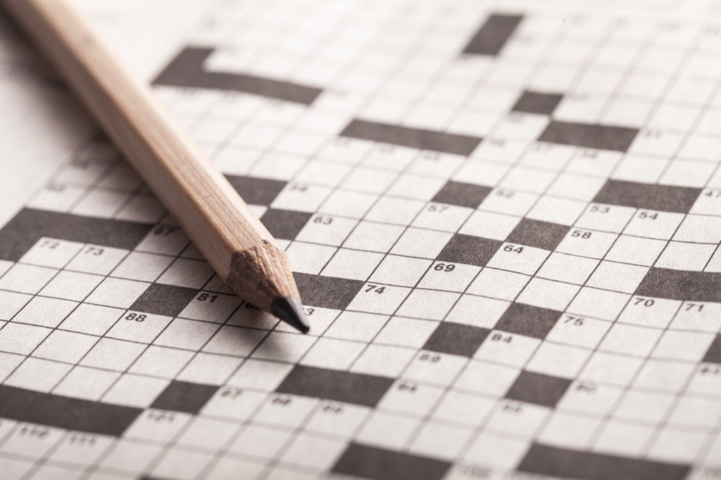If You Answer “Yes” 10+ Times in This Quiz, You’re an Old Person in a Young Person’s Body Crossword