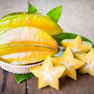 Fall-colored Food Quiz Star fruit
