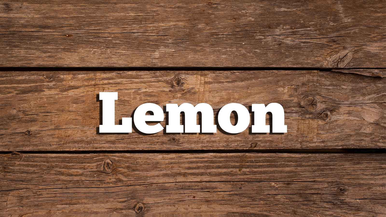 Most People Can't Identify All of Fruits — Can You? Quiz Text Lemon