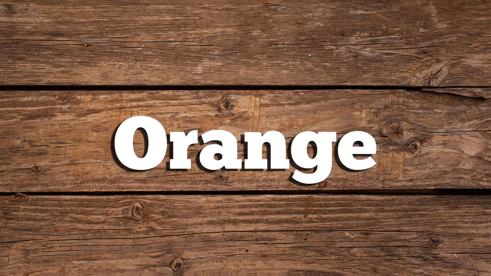 Text Orange