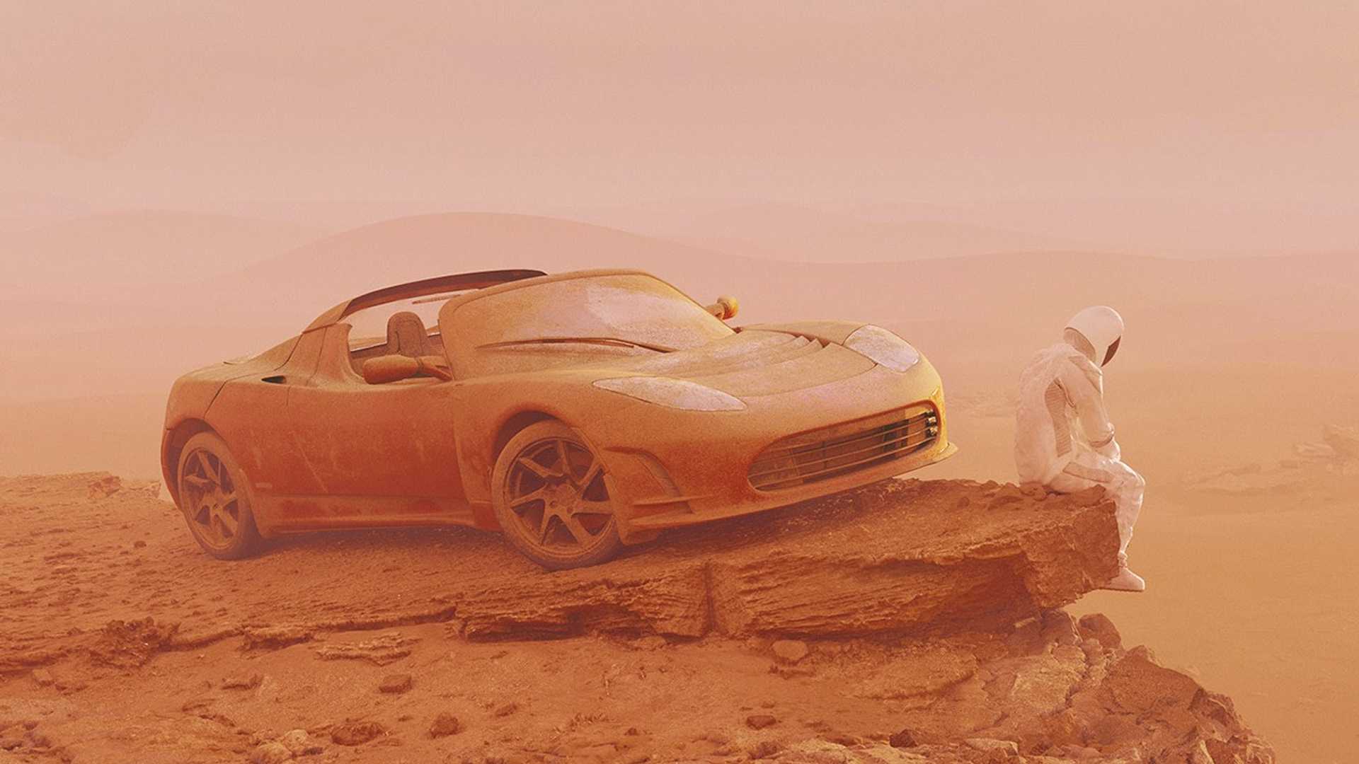🚀 How Long Would You Survive on Mars? Tesla Life On Mars Rendering
