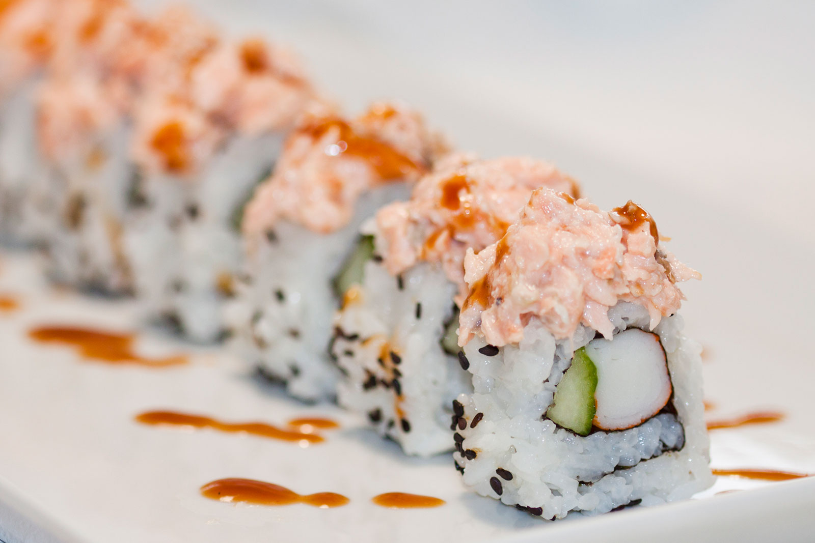 How Many of These Foods Would You Eat With Mayonnaise? Mayo Salmon Sushi Rolls