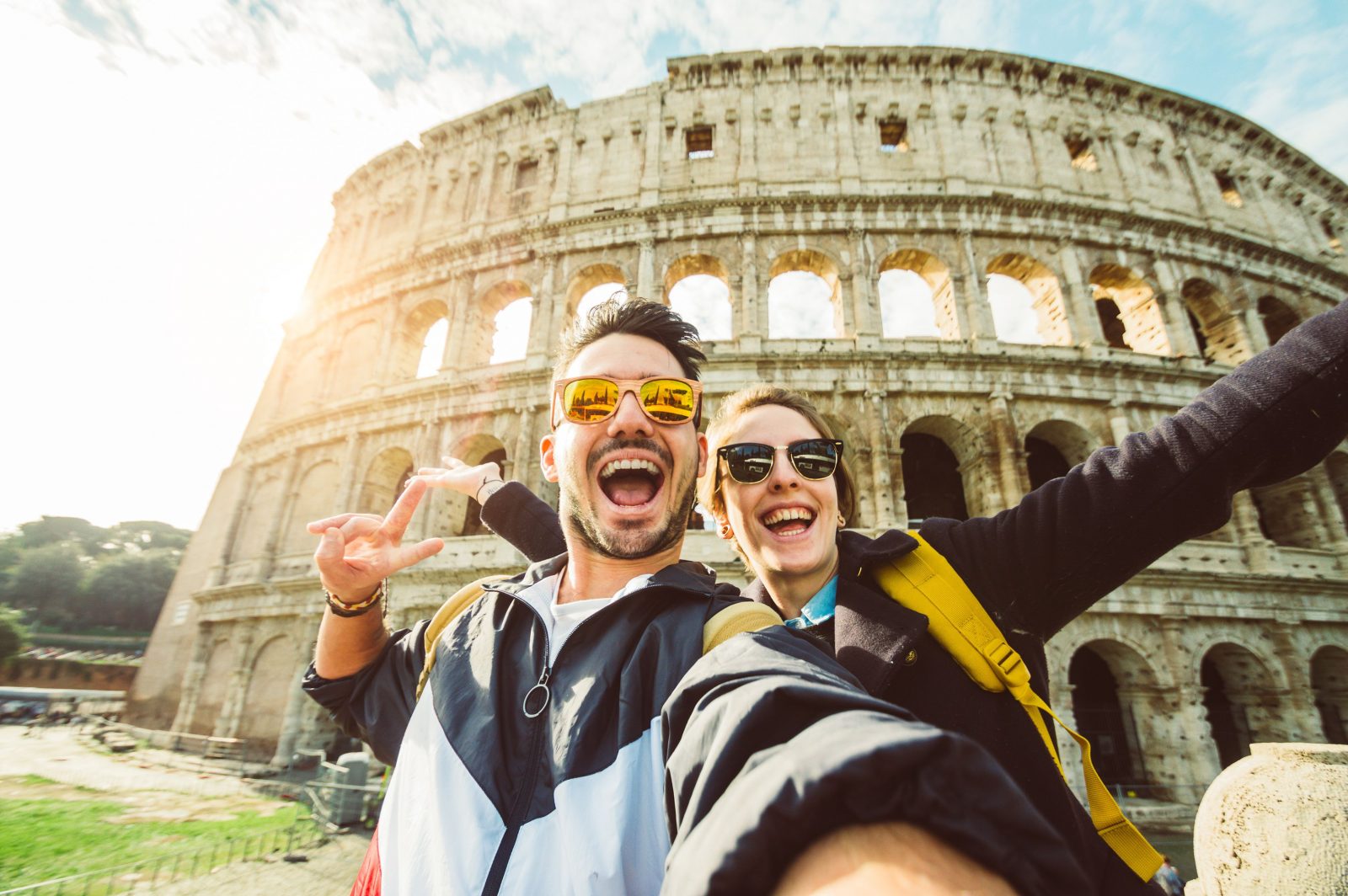 ✈️ Plan a Vacation and We’ll Tell You What to Watch on Netflix Tourists Taking Selfie In Rome, Italy