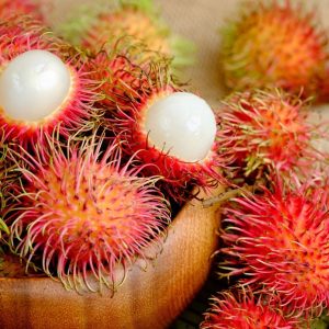 Pick a Food for Every 🌈 Color and We’ll Tell You the Age of Your Taste Buds Rambutan