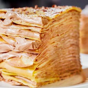 Host a Celeb Dinner Party and We’ll Guess Your Zodiac Sign Crepe cake