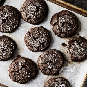 Chocolate Wellness Quiz Salted chocolate buckwheat cookie