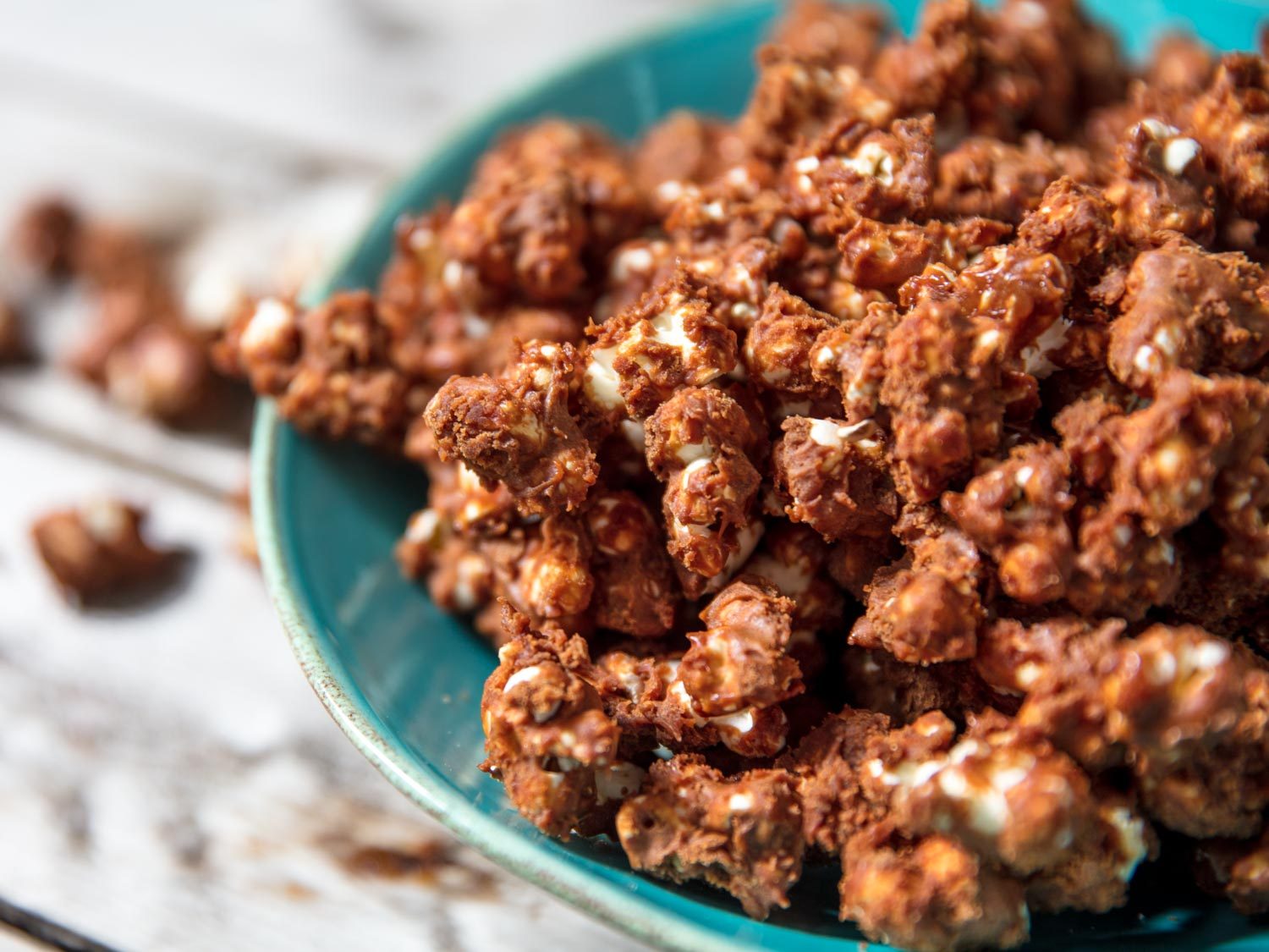 Have a Snacks Party by Yourself and We’ll Guess If You’re a Cat or Dog Person Chocolate Popcorn