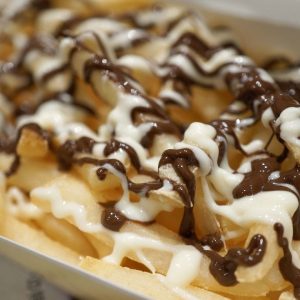 🍫 Here, Just Eat a Bunch of Chocolate Things and We’ll Guess Your Exact Age Chocolate-drizzled fries