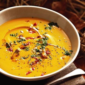 Eat Massive Meal To Know What Career You're Born For Quiz Pumpkin soup