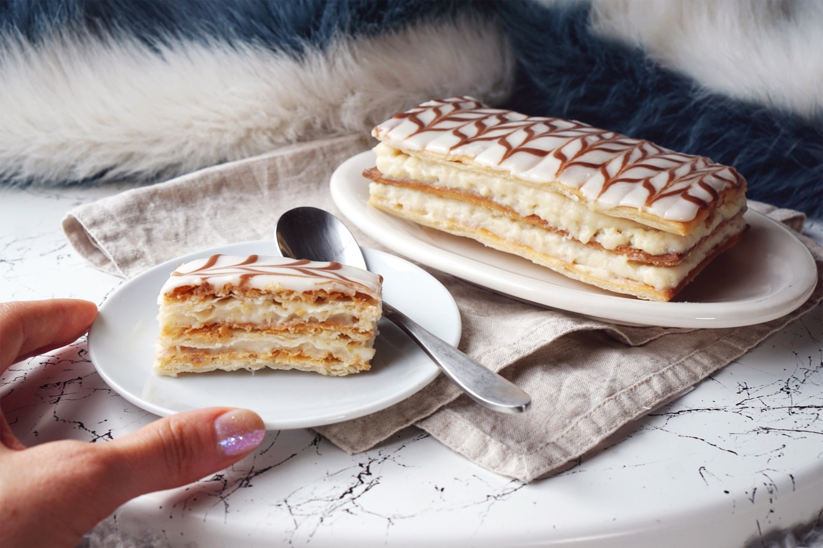 Host a Celeb Dinner Party and We’ll Guess Your Zodiac Sign Mille Feuille Cake