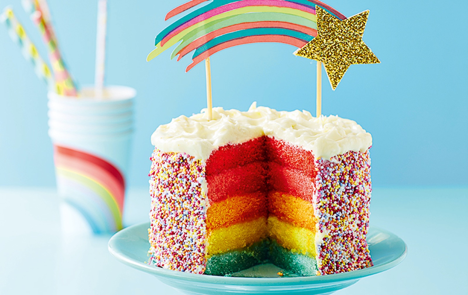 🍰 If You’ve Eaten 18/22 of These Things, You’re Obsessed With Cakes Rainbow layer cake