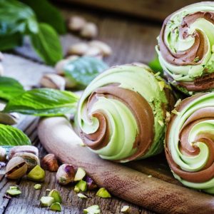 Would You Rather Eat Boomer Foods or Millennial Foods? Pistachio ice cream