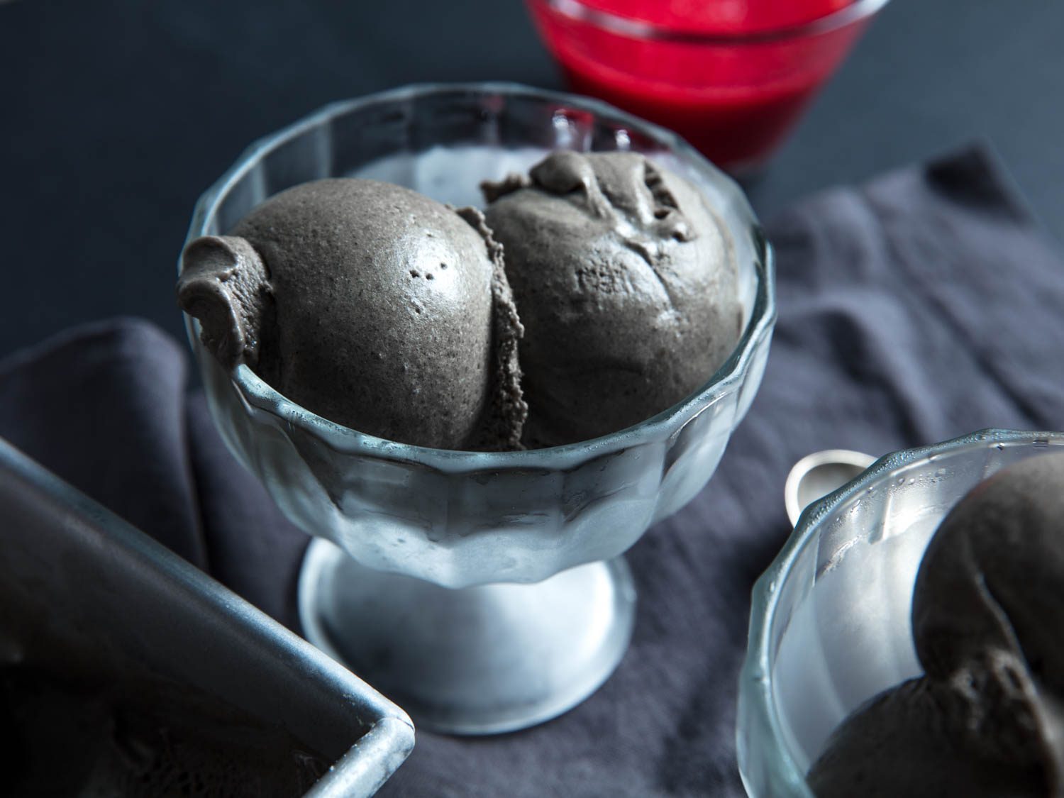 Black Sesame Ice Cream