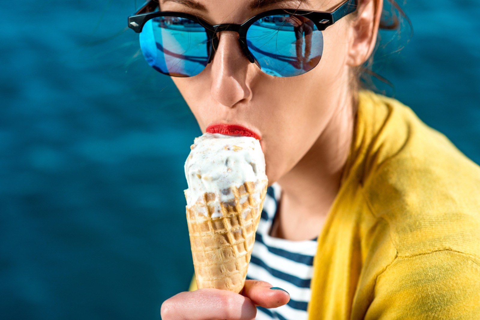 How Much of a Random Knowledge Know-It-All Are You? Woman Eating Ice Cream 2