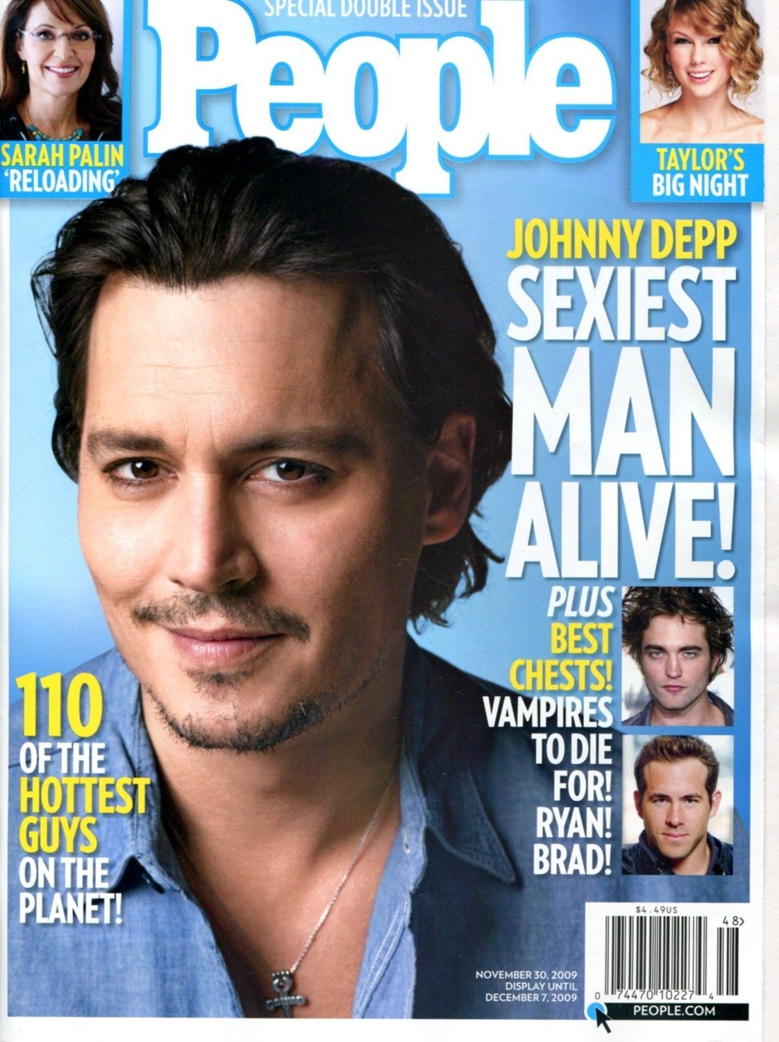 Rate People Magazine’s Sexiest Men Alive and We’ll Guess the Decade You Were Born People Magazine Johnny Depp (2009)