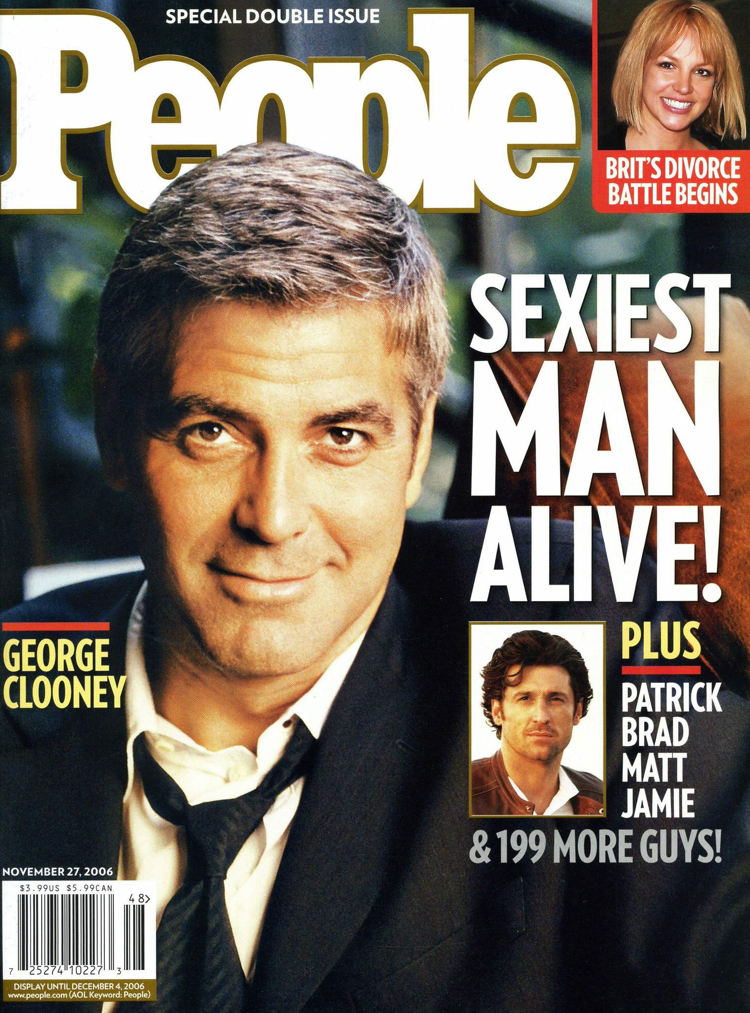 Rate People Magazine’s Sexiest Men Alive and We’ll Guess the Decade You Were Born People Magazine George Clooney (2006)
