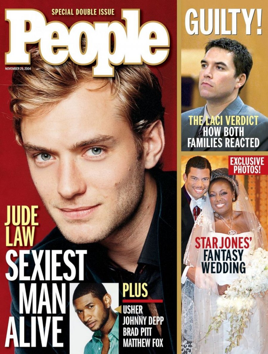 Rate People Magazine’s Sexiest Men Alive and We’ll Guess the Decade You Were Born People Magazine Jude Law (2004)