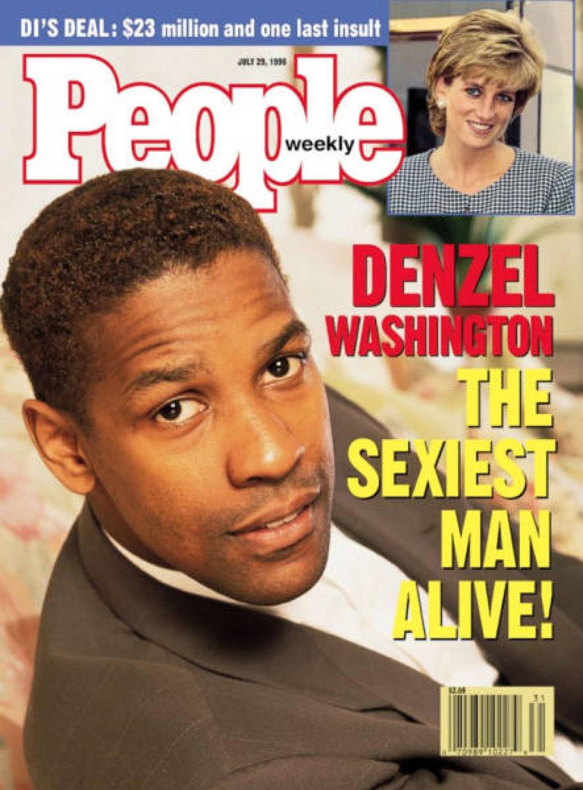 Rate People Magazine’s Sexiest Men Alive and We’ll Guess the Decade You Were Born People Magazine Denzel Washington (1996)