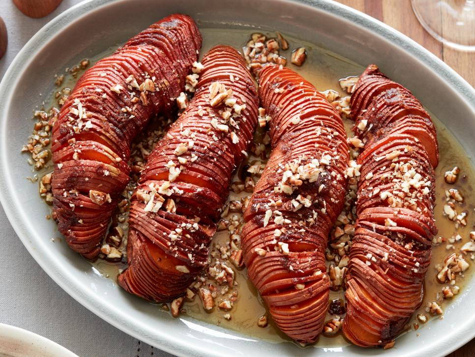 🍁 Can We Guess the Decade You Were Born Based on Your Thanksgiving Food Preferences? Hasselback sweet potatoes