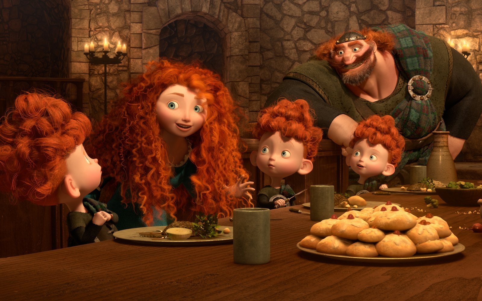 Would You Rather: Disney and Pixar Movie Food Edition Pixar Food Brave Empire Cookies