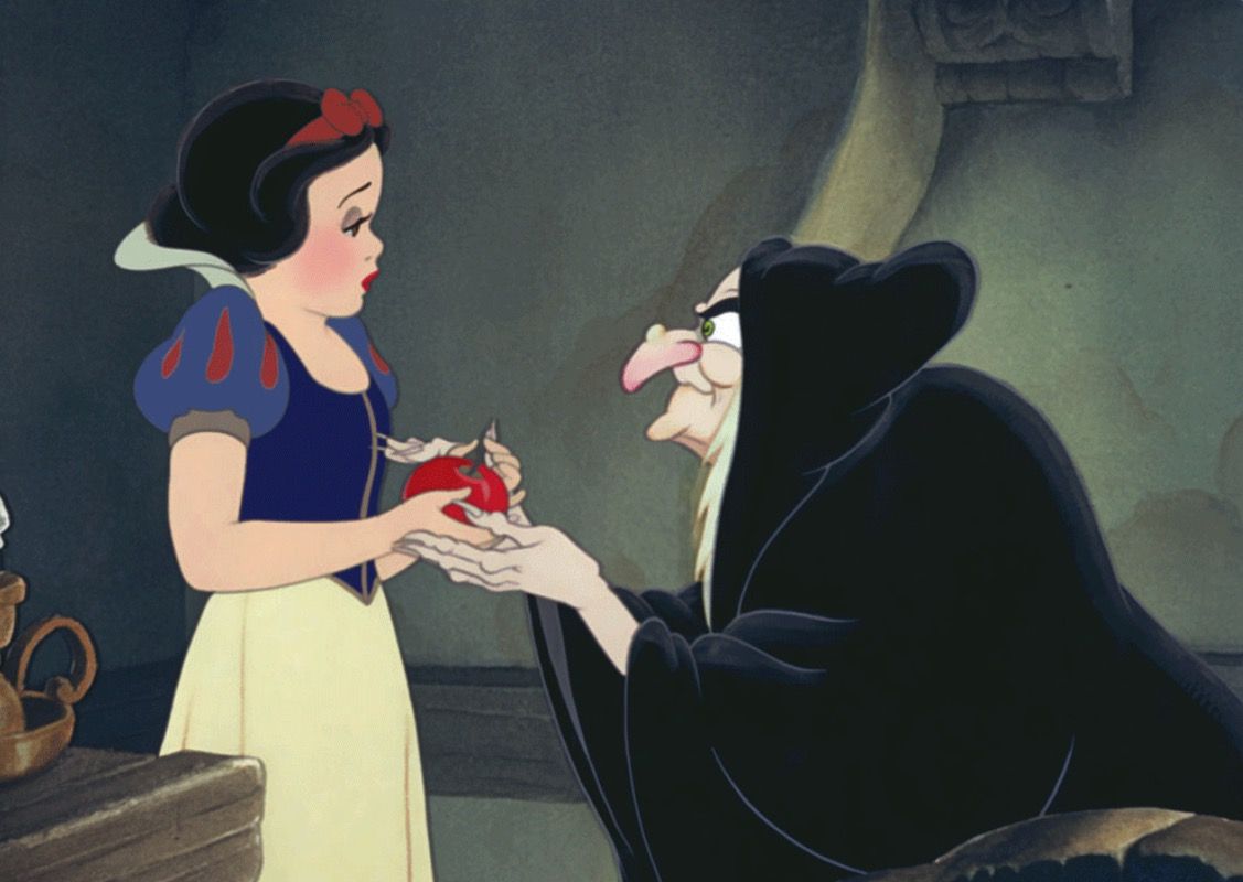 Guess The Disney Movie Titles Quiz Disney Food   Poison Apple from Snow White and the Seven Dwarfs