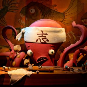 Would You Rather: Disney and Pixar Movie Food Edition Sushi made by this octopus in Monsters, Inc.