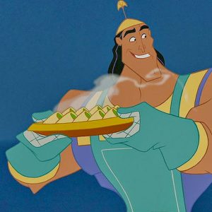 Would You Rather: Disney and Pixar Movie Food Edition Kronk\'s spinach puffs from The Emperor\'s New Groove