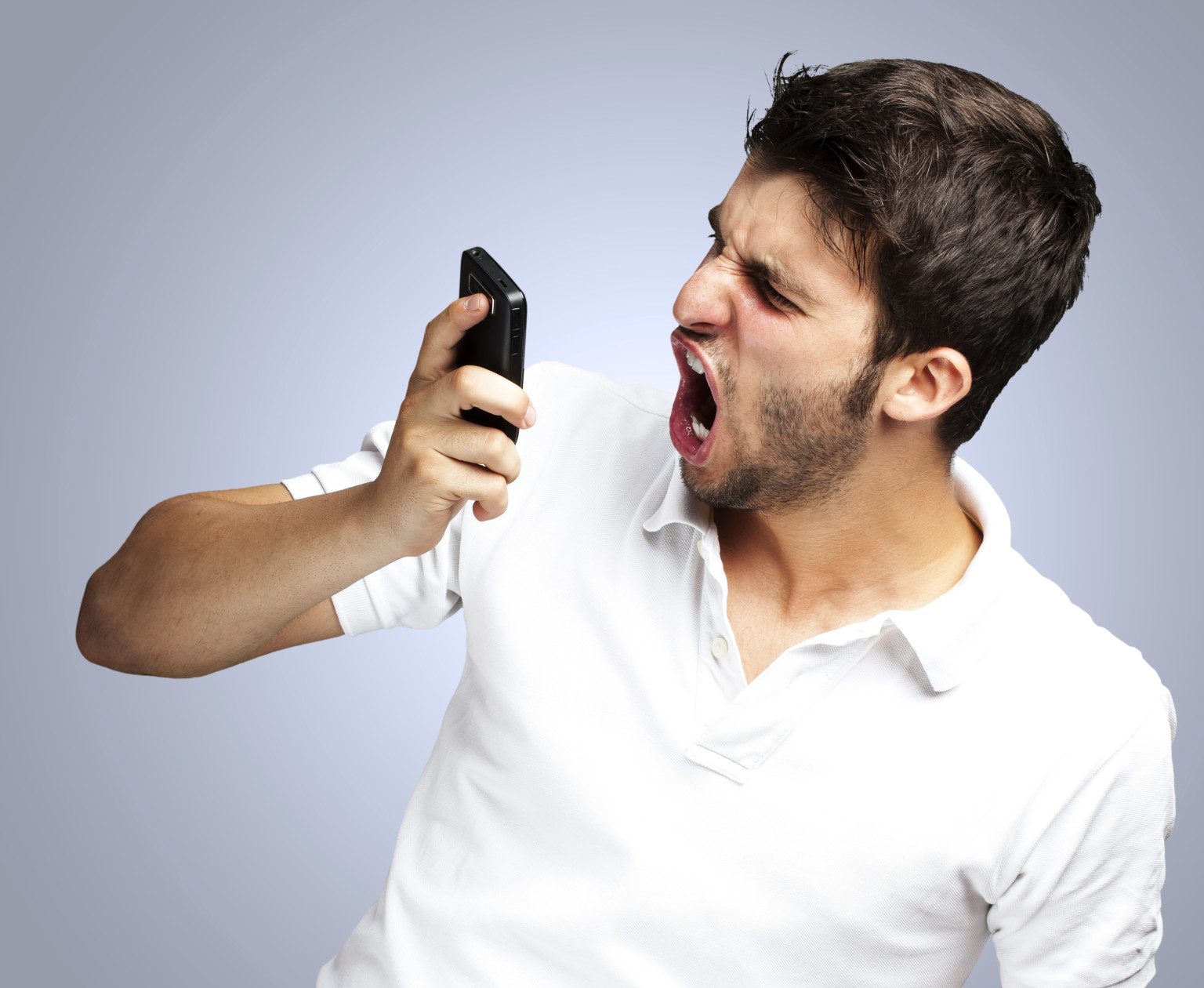📱 Reply to These Texts and We’ll Tell You What Your Friends Think of You Angry man on phone