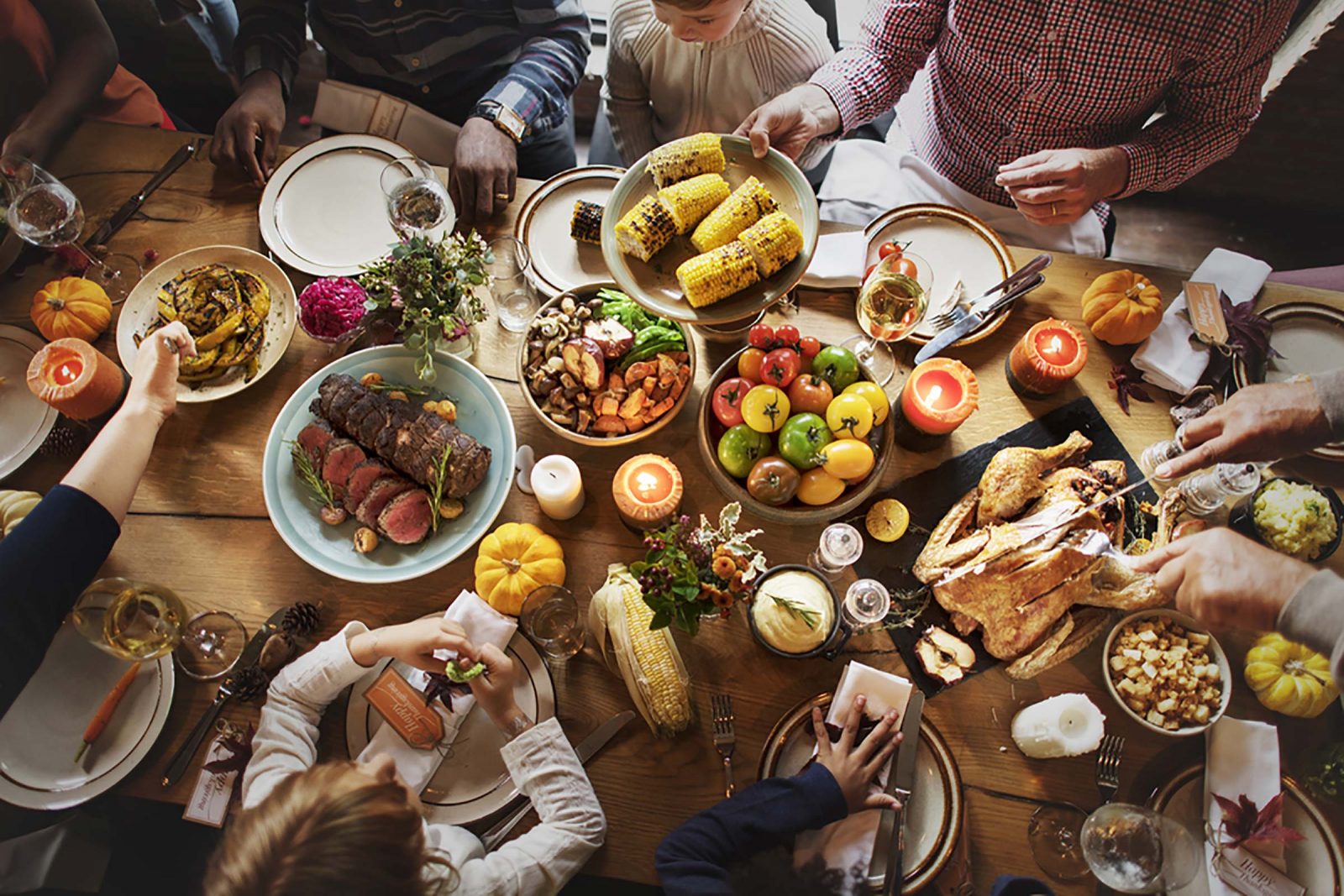 Host a Celeb Dinner Party and We’ll Guess Your Zodiac Sign Thanksgiving Dinner Meal