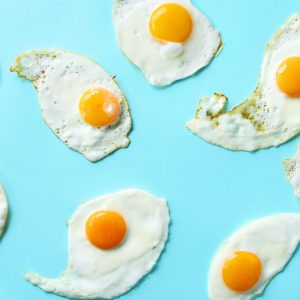 Egg Trivia Quiz Fried eggs