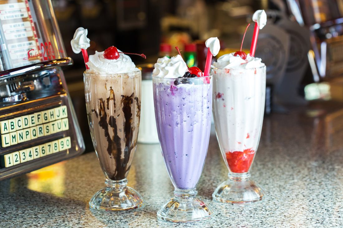Grab Some Food at This All-Day Buffet to Find Out What People Secretly Dislike About You Diner Malt milkshakes