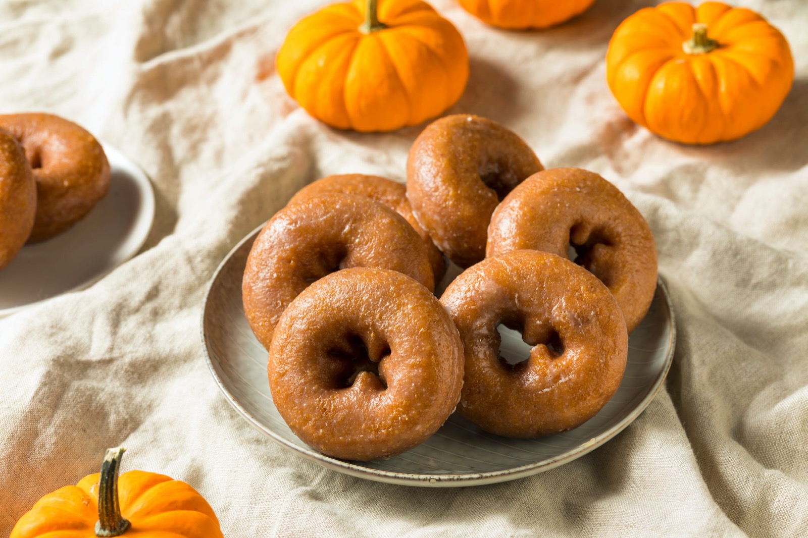 🍁 Can We Actually Guess Your Favorite Season by Your Taste in 🥧 Fall Foods? Pumpkin spice Donuts doughnuts