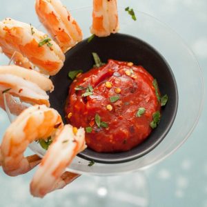 Can We *Actually* Reveal an Accurate Truth About You Purely Based on Your Food Decisions? Shrimp cocktail